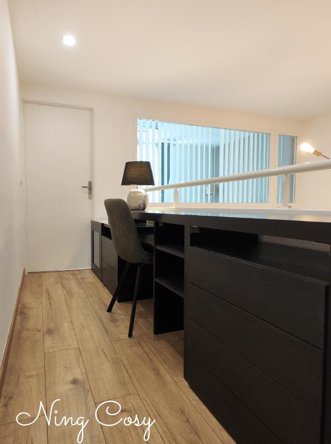 Superbe Cosy Duplex Appartement T3 Charpenne Tete D'Or Avec Parking Prive Gratuit Villeurbanne Exterior photo